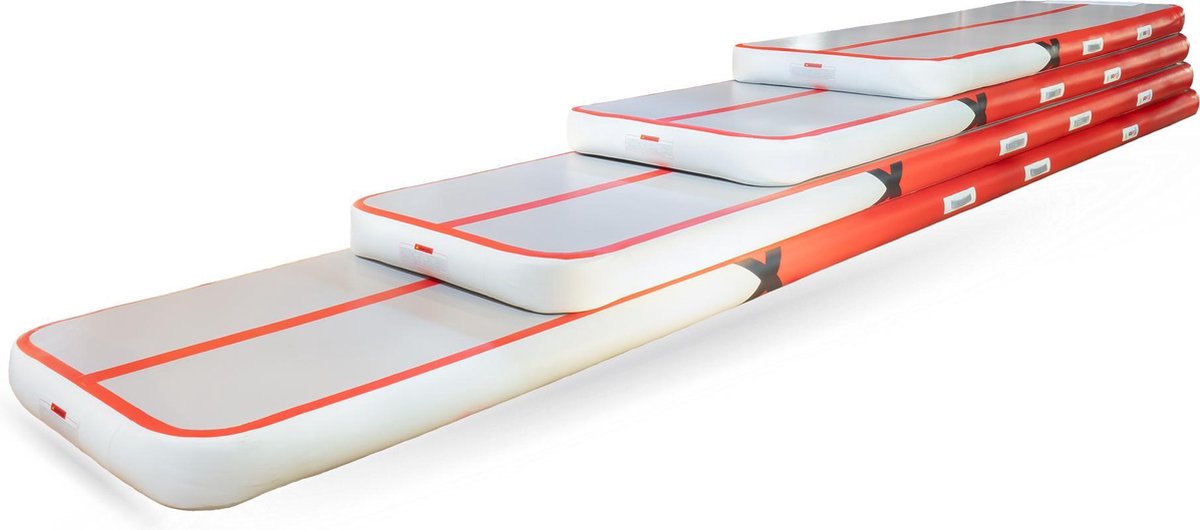 YouAreAir Turnmat — AirTrack Pro 4.0 6 meter — 20cm dik incl. 800