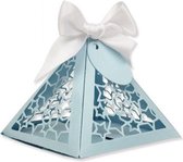 Sizzix Thinlits die set triangle gift box