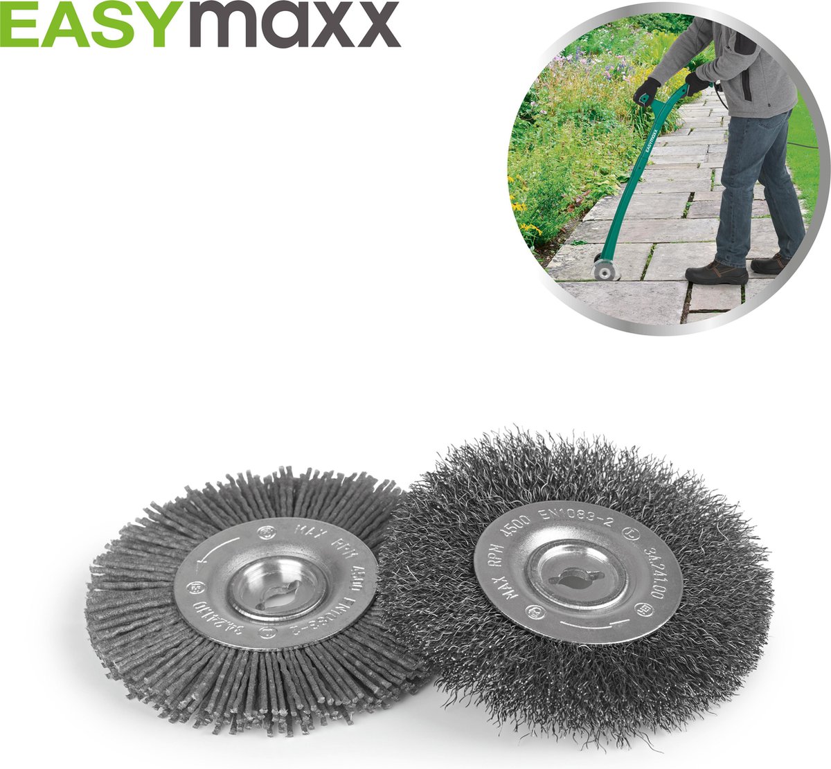 EasyMaxx - Grouting Cleaner - Brush Set