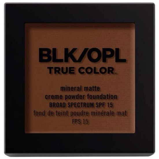 Black Opal True Color Mineral Matte Crème-to-Powder Foundation SPF15 – Hazelnut  (520) – met Shade ID - Black Opal