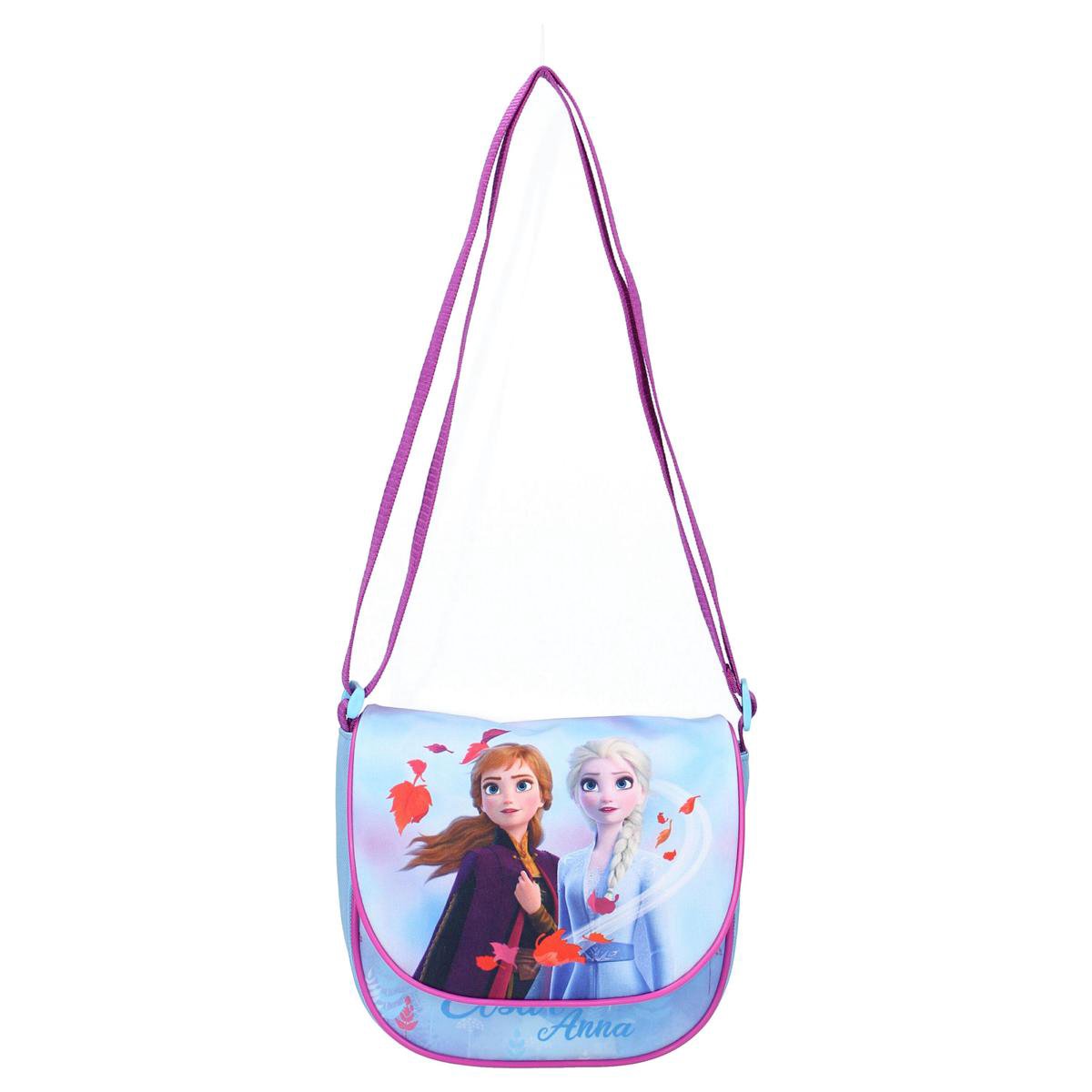 Disney Schoudertas Frozen II Connected By Nature Tas 2 l Blauw