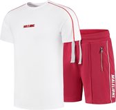 Malelions Twinset Thies - White/Red (+FREE CAP)