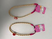 Frozen Disney haaraccessoires - set van 2 haarbanden (roze)