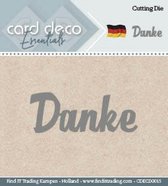 Card Deco Mal - Danke