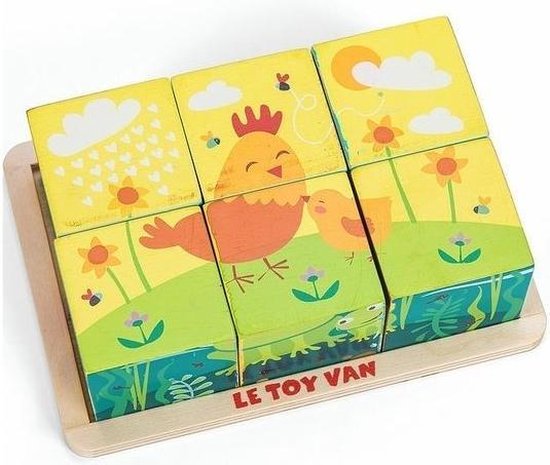 Afbeelding van het spel Le Toy Van Alle Seizoenen Kubus Puzzel