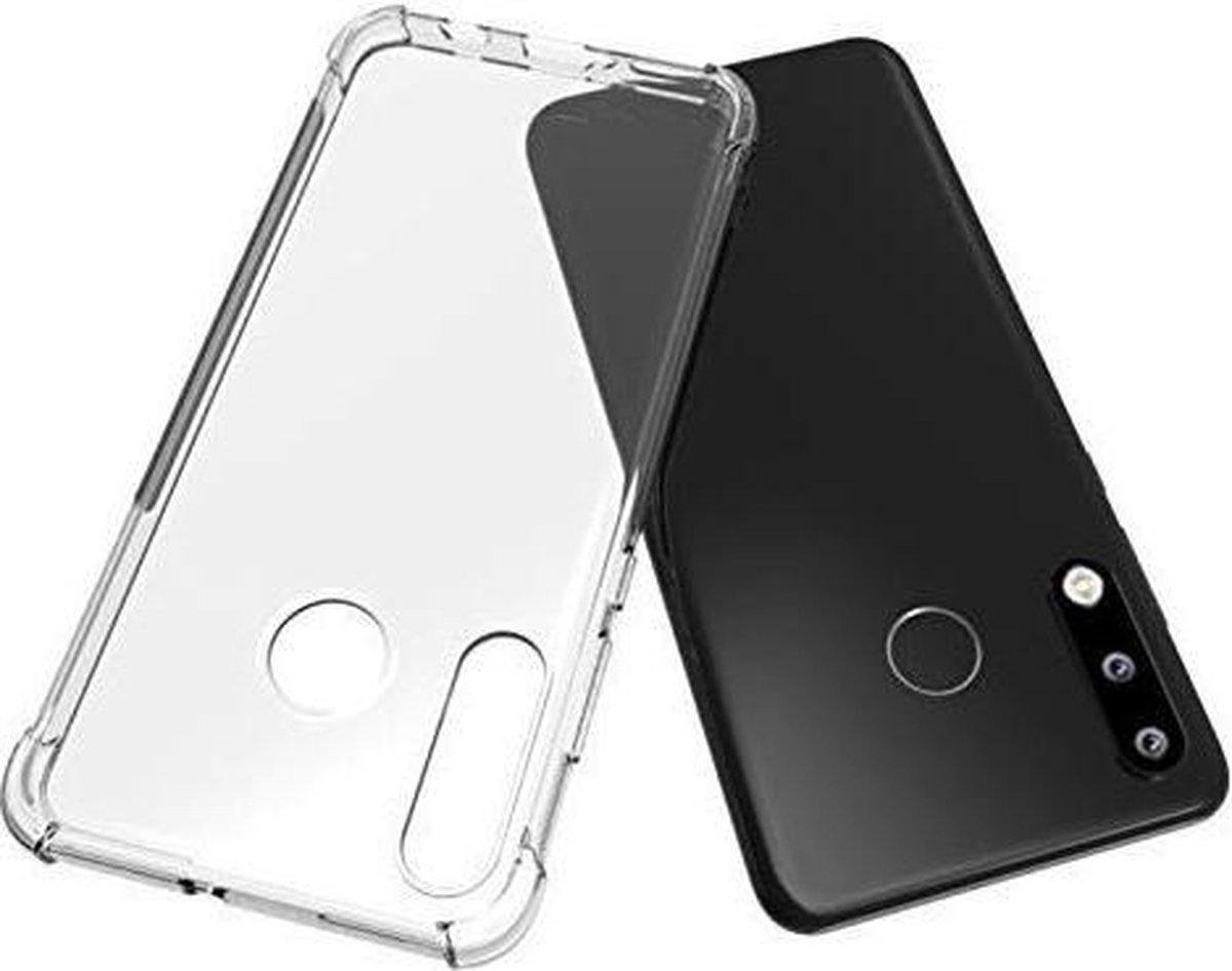 Huawei P30 lite transparant siliconen hoes / achterkant met uitgestoken hoeken / anti shock / anti schok van het Merk FB Telecom Groothandel in telefoon accessoires