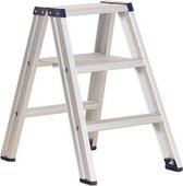 Escalo – Industriële trapladder  – Dubbel – 75 cm – 2x3 treden