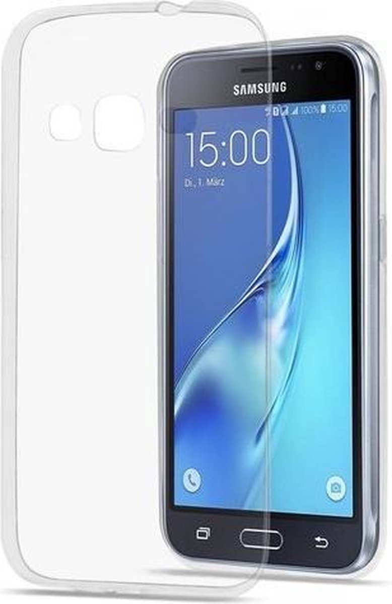 Transparant TPU Siliconen Hoesje Geschikt voor Samsung Galaxy J3