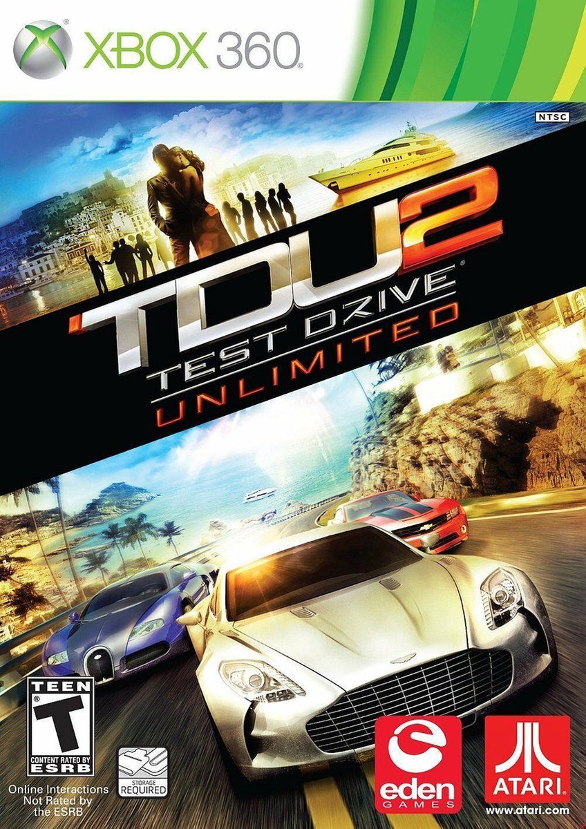 Infogrames Test Drive Unlimited 2, Xbox 360 video-game Engels