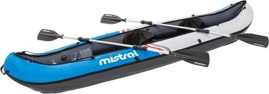 Mistral Opblaasbare Boot kayak 2 personen inclusief set toebehoren | bol.com