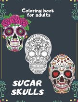 Sugar Skulls Coloring book for adults