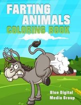 Farting Animal Coloring Book for Kids