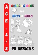 Coloring Book for Boys and Girls