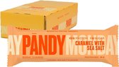 Pandy Low Sugar Protein Bar Caramel with Sea Salt - Eiwitrepen - 18 x 35 g