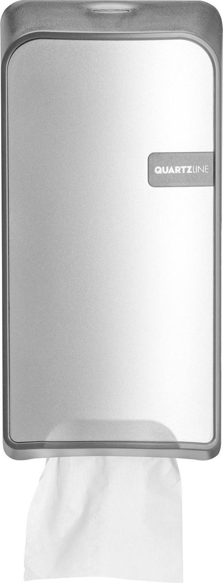 Quartz Silver bulkpack toiletpapier houder (441096)