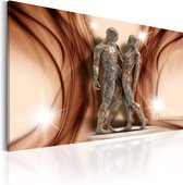 Schilderijen Op Canvas - Schilderij - Eternal Love 60x40 - Artgeist Schilderij