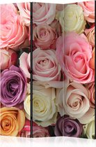Kamerscherm - Scheidingswand - Vouwscherm - Pastel roses [Room Dividers] 135x172 - Artgeist Vouwscherm