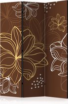 Kamerscherm - Scheidingswand - Vouwscherm - Autumnal flora [Room Dividers] 135x172 - Artgeist Vouwscherm