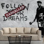 Fotobehang - Dreams Cancelled (Banksy)