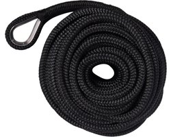 Ankerloodlijn Zwart 12 mm 30 mtr