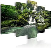 Schilderijen Op Canvas - Schilderij - Forest Heaven 100x50 - Artgeist Schilderij
