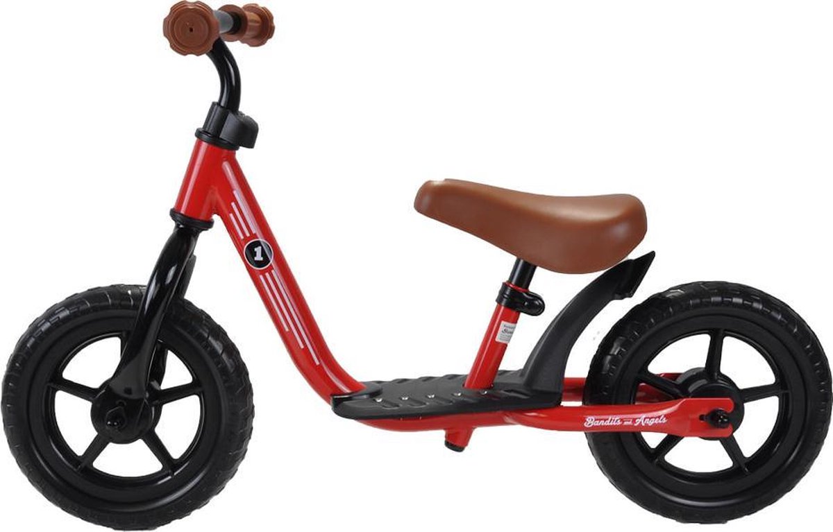 Bandits & Angels loopfiets Starter rood limited
