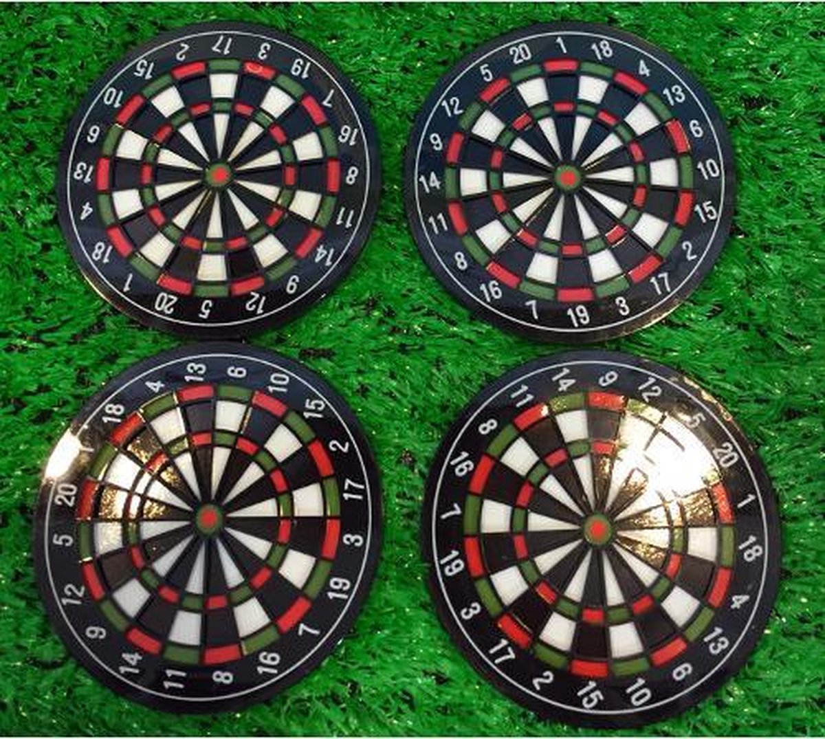 4x Onderzetter dartbord