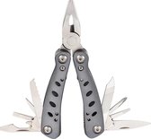 Herbertz Multitool 11 Cm Aluminium Zilver/grijs 2-delig