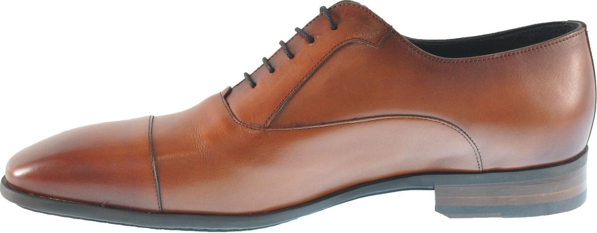 Van Bommel 16218/04 G+ Veterschoenen - Cognac- Heren maat 42.5 | bol.com