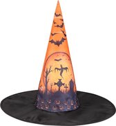 Boland Heksenhoed Torra 42 Cm Polyester Zwart/oranje One-size