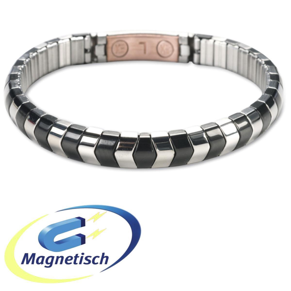 Goodwill Eenheid Indringing Energetix Magneet Armband Flex-model (1232-2) met Koper en Magneten.  Magnetische... | bol