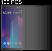 100 STKS voor HTC U11 + 0.26mm 9H oppervlaktehardheid 2.5D gebogen schermbeschermer van gehard glas