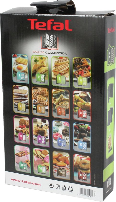 Tefal Snack Collection XA8003 - Plaque à pâtisserie / plaque à panini