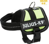 Julius-K9® Powertuig, Maat: 3XS/Baby 1-  26–36 cm/18 mm, neon groen