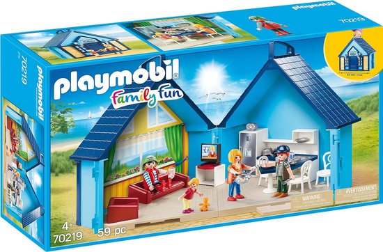 Playmobil Fun Park 70219 Zomerhuis | bol.com