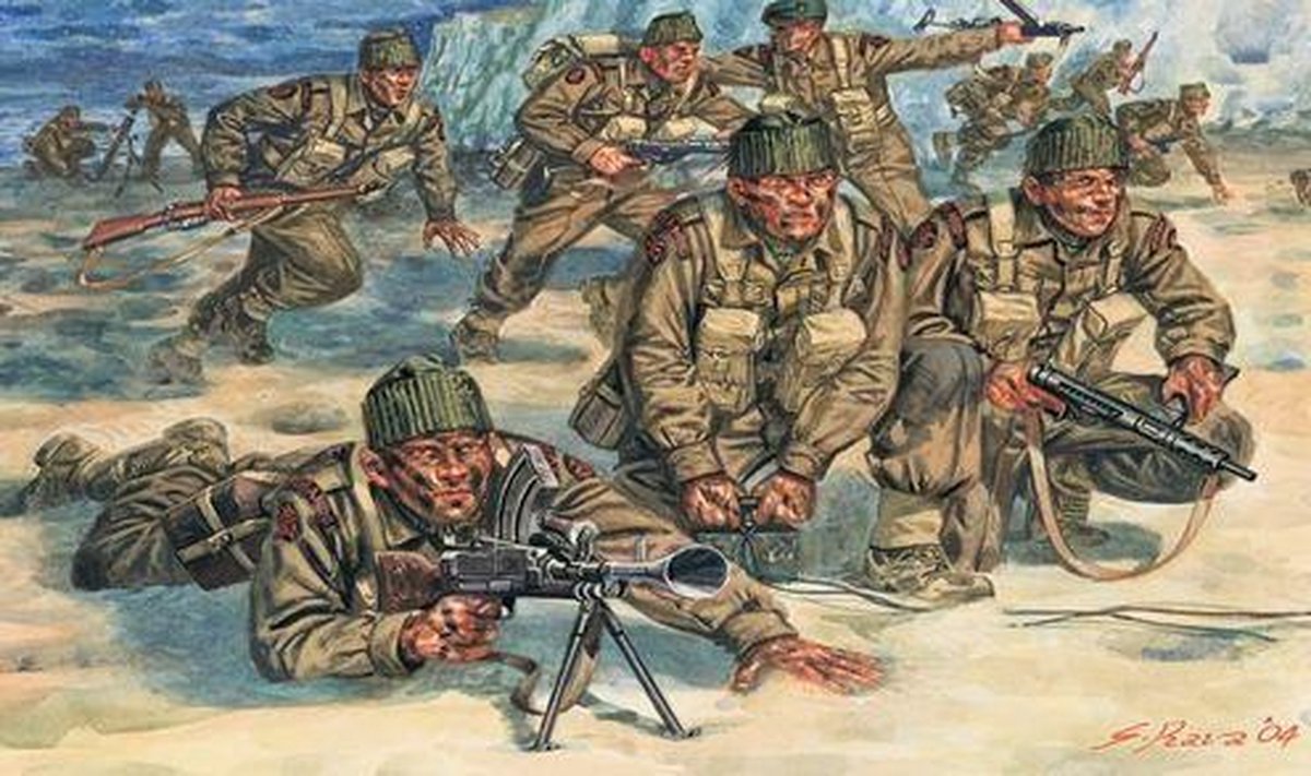Italeri Wwii British Commandos 1:72 (Ita6064s)