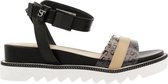 Suptertrash - Sandal - Women - Nud-Blk - 40 - Sandalen