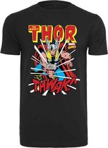Marvel Thor Heren Tshirt -S- Marvel Thor Zwart
