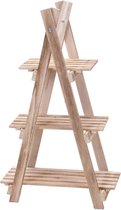 Houten plantentafel / etagere 3-planken