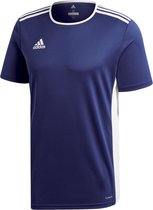 adidas Entrada 18 Trikot Heren Sportshirt - Dark Blue/Wit - Maat XXL