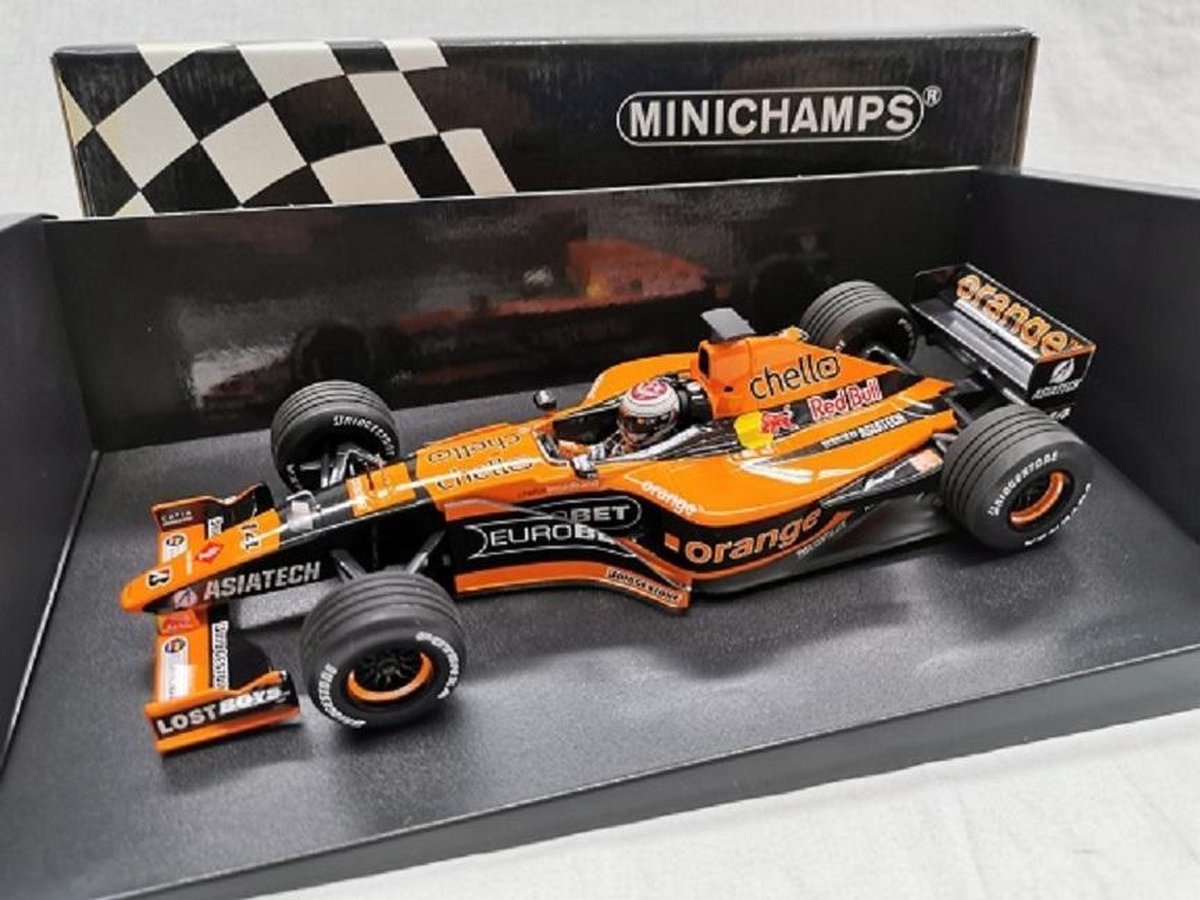 Orange Arrows Asiatech Showcar 2001 Jos Verstappen 1-18 Minichamps