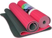 Yogastyles Yogamat TPE Standaard Roze/Grijs