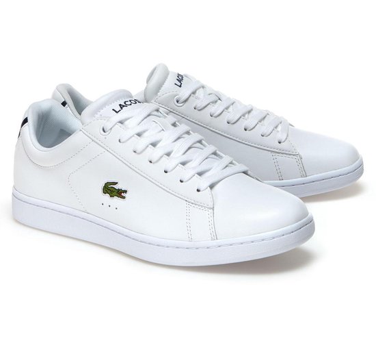 Lacoste Carnaby Evo Bl 1 SMA Heren Sneakers - Wit - Maat 47 | bol.com