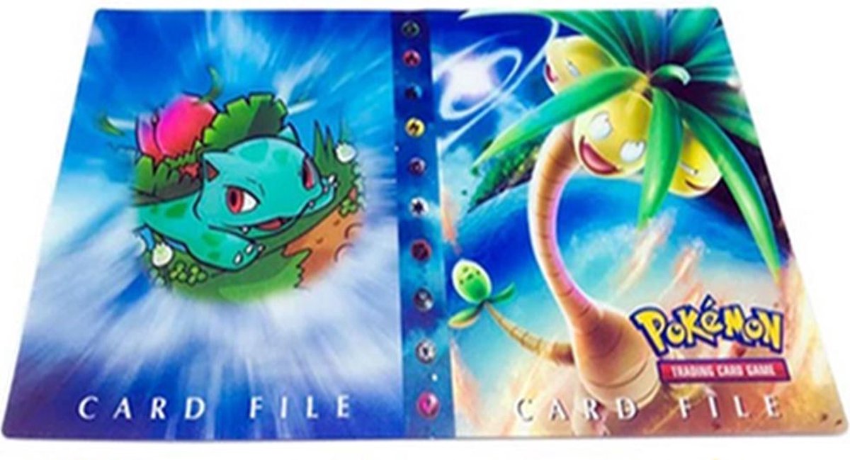 Pokémon Verzamelmap – Voor Kaarten – 240 kaarten – Exclusief Kaarten – Exeggutor en Venusaur - Merkloos
