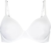 Hunkemöller Dames Lingerie Voorgevormde beugel bh Super Soft - Wit - maat A75