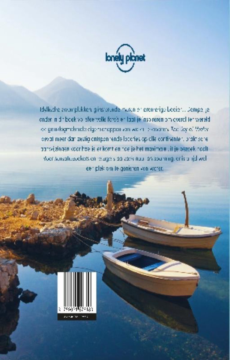Lonely planet - The joy of water - back cover