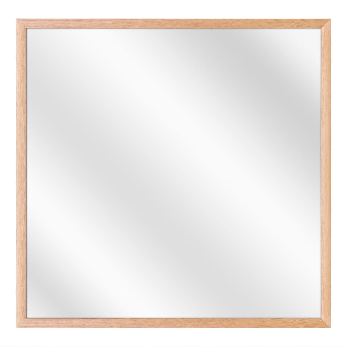 Miroir Mural Bijou MAC – 40x60 Cm – Rectangulaire – Cadre Argenté – Créateur – Neuf