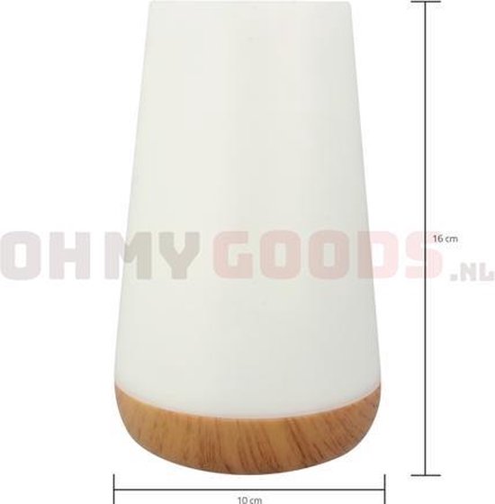 OhmyGoods Touch Lamp LED - 16 CM - Tafellamp - Warm Witlicht - 7 Kleuren |  bol.com