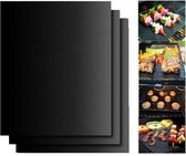 NewAgeDevi - Ovenbeschermers - BBQ Matje - Grill Mat - BBQ Accessoires - Herbruikbaar en niet-klevend! Set van 3 stuks