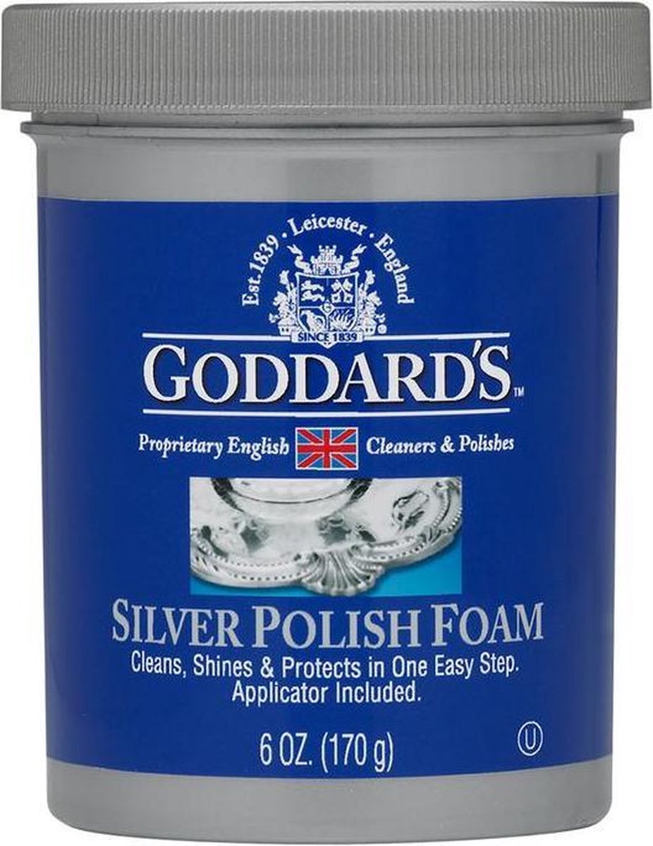 Goddard's Silver poetser, 170 ml - Aanslag verwijder met Sponsapplicator